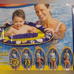 Swim Ways Baby Spring Float Swim Steps - Sport Ball Theme Pre-owned